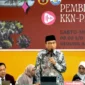 Maigus Nasir, hadir sebagai pemateri utama dalam acara Pembekalan Mahasiswa Kuliah Kerja Nyata-Pembelajaran dan Pemberdayaan Masyarakat (KKN-PPM) Universitas Ekasakti (Unes) Tahun 2026.(poto: padangkita.com).
