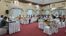 Pemerintah Kabupaten Pasaman memperkuat kolaborasi bersama PLN ULP Lubuk Sikaping untuk menjamin kesiapan pasokan listrik Sekolah Rakyat.(poto: istimewa).