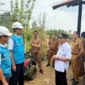 Tim gabungan menggelar peninjauan langsung di lokasi proyek pada Selasa (11/8) untuk memeriksa kondisi lapangan.(poto: istimewa).