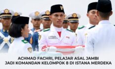 Achmad Fachri Mubarok Paskibraka Nasional Asal Jambi Bertugas Di Istana