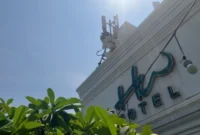 Sirene untuk peringatan dini tsunami yang berada di Hw Hotel Padang.(poto: padangkita.com).