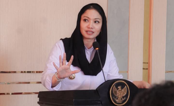 Bupati Dharmasraya, Annisa Suci Ramadhani.(poto: kabarsumbar.com).
