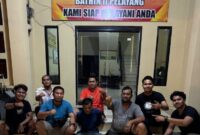 Terduga Pelaku pencurian emas 70 mayam diamankan oleh Tim Gunjo Polres Bungo.(poto: jambiprima.com).