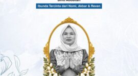 Ibu Asmeri mertua dari Gentar Ali Putra.(poto: istimewa).