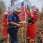 Kementerian Lingkungan Hidup/Badan Pengendalian Lingkungan Hidup (KLH/BPLH) mengambil tindakan tegas dengan menyegel area konsesi PT BHP di Kabupaten Ogan Komering Ilir, Sumatera Selatan.(poto: kompas.com).