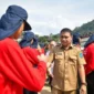 Sekretaris Daerah Kota Sawahlunto, Rovanly Abdams, membuka langsung agenda penempaan ini di Lapangan Ombilin pada Senin, 27 Juli 2026.(poto: kabarsumbar.com).