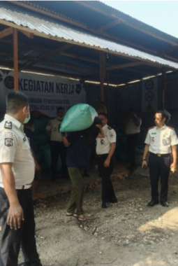Lapas Narkotika Muara Sabak Ekspor 6,8 Ton Arang Batok Kelapa