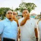 Wakil Ketua Komisi VI DPR RI, Andre Rosiade bersama Wali Kota Pariaman Yota Balad meninjau Youth Center Kota Pariaman atau GOR Rawang.(poto: padangkita.com).