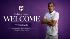 RANS FC resmi mengumumkan bahwa Weliansyah jadi asisten pelatih.(poto: radarsumbar.com).