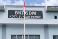 Badan Kepegawaian dan Pengembangan Sumber Daya Manusia (BKPSDM) Kota Sungai Penuh.(poto: ist).