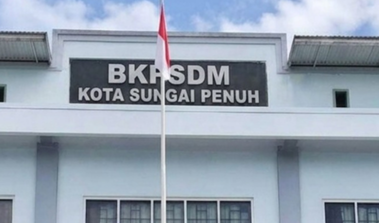 Badan Kepegawaian dan Pengembangan Sumber Daya Manusia (BKPSDM) Kota Sungai Penuh.(poto: ist).