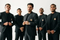 Pemain Semen Padang FC, Stefano Lilipaly (di tengah) dalam sesi foto tim.(poto: padangkita.com).