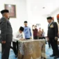 Bupati Tanah Datar Eka Putra memimpin agenda pelantikan pejabat tanah datar di Gedung Indojolito Batusangkar pada Kamis (30/7/2026).(poto: kabarsumbar.com).