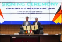 Pemerintah Kota Padang meresmikan kemitraan Sister City Padang bersama Pemerintah Kota Hildesheim, Jerman.(poto: padangkita.com).