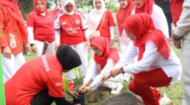 Kegiatan DWP Provinsi Jambi di Pendopo Kantor Gubernur Jambi pada Selasa (11/8/2026).(poto: istimewa)