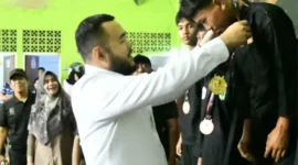 Wali Kota Padang Fadly Amran secara resmi menutup perhelatan Kejuaraan Pencak Silat Wali Kota Cup II Tahun 2026.(poto: padangkita.com).