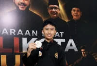 Salah satu Siswa SMP Negeri 2 Padang Torehkan Prestasi di Ajang  Olahraga.(poto: padangkita.com).