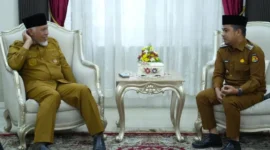 Gubernur Sumatera Barat (Sumbar), Mahyeldi Ansharullah, menerima usulan  Pemerintah Kota (Pemko) Solok untuk menjadi tuan rumah pembukaan Pekan  Olahraga Provinsi (Porprov) Sumbar 2026.(poto: padangkita.com).