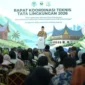 Gubernur Sumatera Barat (Sumbar) menghadiri Rapat Koordinasi Teknis Tata Lingkungan Tahun 2026 di Universitas Andalas (Unand), Padang, Kamis (20/8/2026).(poto: padangkita.com).