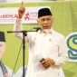 Gubernur Sumbar Mahyeldi dalam kegiatan Subuh Mubarakah ASN Pemprov Sumbar di Masjid Raya Syekh Ahmad Khatib Al-Minangkabawi, Minggu (2/8/2026).(poto: padangkita.com).