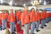 Wali Kota Pariaman Yota Balad meresmikan pembukaan Pemusatan Pendidikan dan Pelatihan (Diklat) Calon Pasukan Pengibar Bendera Pusaka (Paskibraka) tingkat Kota Pariaman tahun 2026.(poto: padangkita.com).