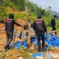 Polda Sumbar sisir tambang liar yang beroperasi di dua lokasi wilayah Kecamatan Sangir Batang Hari pada Jumat (21/8/2026).(poto: padangkita.com).