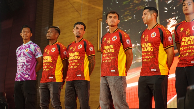 Launching Tim dan Jersey Semen Padang FC untuk musim 2026/2027.(poto: padangkita.com).