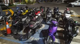 Sebanyak 20 kendaraan diamankan polisi dalam razia bertajuk Kegiatan Rutin yang Ditingkatkan (KRYD) pada Sabtu malam hingga Minggu dini hari (8–9 Agustus 2026).(poto: padangkita.com).