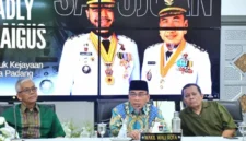 Wakil Wali Kota Padang, Maigus Nasir, bersama jajaran Dewan Pengurus Daerah (DPD) APPMBGI Sumatera Barat.(poto: padangkita.com).