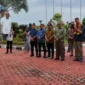 Sekretaris Daerah (Sekda) Provinsi Sumbar, Arry Yuswandi, menyambut kedatangan Tim Evaluator UNESCO.(poto: padangkita.com).
