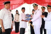 Sebanyak 382 remisi warga binaan pariaman diserahkan langsung dalam rangka Hari Ulang Tahun ke-81 Republik Indonesia tahun 2026.(poto: radarsumbar.com).