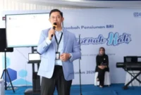 BRI Cabang Padang menggelar kegiatan pelayanan spesial yang dikhususkan bagi para nasabah pensiunan.(poto: padangkita.com).