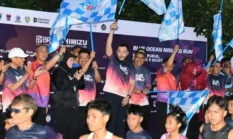 Ribuan Pelari Memadati Pantai Cimpago Meriahkan Blue Ocean Minang Run 2026
