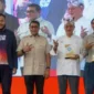 Menteri Ekonomi Kreatif/Kepala Badan Ekonomi Kreatif Republik Indonesia Teuku Riefky Harsya membuka secara resmi kegiatan Talk on Taste di Mini Stage Kawasan Kota Tua.(poto: padangkita.com).