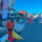 Dinas Lingkungan Hidup (DLH) Kota Padang menyiagakan total 438 personel operasional untuk mengawal dan mengamankan kebersihan selama berlangsungnya rangkaian Hari Jadi Kota Padang ke-357.(poto: padangkita.com).