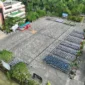Suasana upacara peringatan hari kemerdekaan Republik Indonesia ke-81 di libgkungan PT Semen Padang.(poto: padangkita.com).