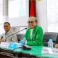 Rektor Universitas Andalas (UNAND) Efa Yonnedi saat Orientasi kepegawaian UNAND.(poto: padangkita.com).