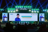 Menteri Agama KH Nasaruddin Umar membuka gelaran MTQ VIII KORPRI di Kota Makassar, Sulawesi Selatan, pada Senin (24/8/2026).(poto: actualita.co).