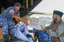 Wali Kota Padang Fadly Amran melepas langsung keberangkatan logistik pangan tersebut dari Bandara Internasional Minangkabau pada Sabtu, 22 Agustus 2026.(poto : radarsumbar.com).
