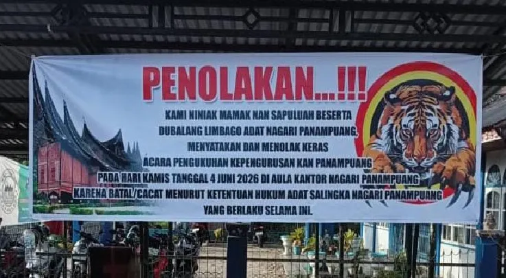Nama Bupati Agam Benni Warlis tersorot publik dalam pembentukan KAN tandingan di Nagari Panampuang, Kecamatan Ampek Angkek.(poto: padangkita.com).