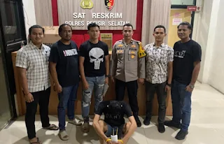 Polres Pesisir Selatan menetapkan seorang pria berinisial F (38) sebagai tersangka dalam kasus KDRT di Pesisir Selatan yang menimpa istrinya, V (34).(poto: fajarsumbar.com).