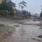 Bencana banjir bandang Solok menerjang wilayah permukiman warga dan kawasan pemerintahan pada Senin (21/9/2026) malam.(poto: fajarsumbar.com).