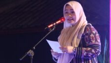 Wakil Gubernur NTB Hj. Indah Dhamayanti Putri, S.E., M.I.P., hadir menyambut para peserta dan pengurus APWI.(poto: kominfo).