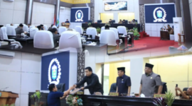 Dewan Perwakilan Rakyat Daerah (DPRD) Kota Sungai Penuh sukses menggelar agenda rapat kerja gabungan di gedung dewan setempat, Selasa (1/9/2026).(poto: istimewa).