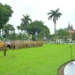 Apel pagi ASN Pemprov Sumbar di Halaman Kantor Gubernur Sumbar. (poto: padangkita.com).