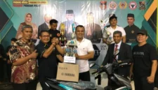 Perguruan Silat Sakato Semen Padang mengukuhkan diri sebagai Juara Umum I dalam ajang Kejuaraan Pencak Silat IPSI Padang Cup 2026.(poto: padangkita.com).
