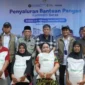 Wakil Wali Kota Padang, Maigus Nasir, mendampingi secara langsung penyerahan bantuan tersebut di Kantor Lurah Koto Baru Nan XX, Kecamatan Lubuk Begalung, Minggu (13/9/2026).(poto: padangkita.com).