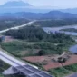 Jalan Tol Padang - Pekanbaru ruas Padang - Sicincin, salah satu tuas Jalan Tol Trans Sumatera (JTTS) yang dikelola Hutama Karya.(poto: padangkita.com0.