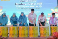 Gubernur Sumatera Barat Mahyeldi Ansharullah membuka Jambore Kader PKK Sumbar ke-22 di Istana Bung Hatta, Kota Bukittinggi, Rabu (2/9/2026).(poto: padangkita.com).