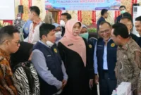 Kegiatan pelayanan Cek Kesehatan Gratis dan skrining TBC di Padang ini berlangsung di Aula Kantor Camat Lubuk Begalung pada Jumat (18/9/2026).(poto: padangkita.com).